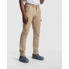 Pantalón largo de hombre grueso con elastano.