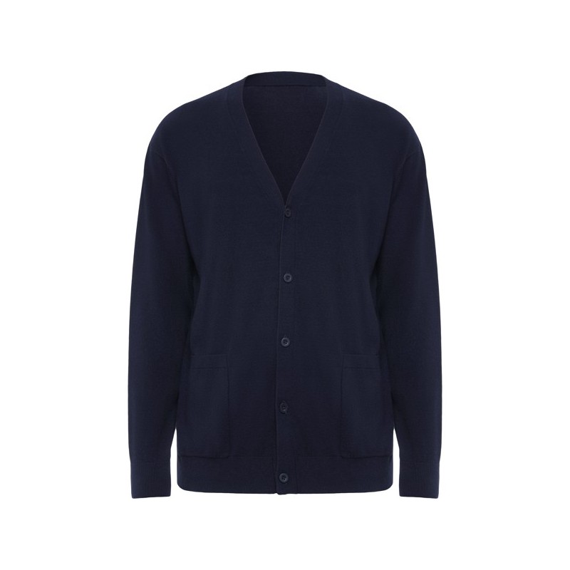 Chaqueta con escote de pico para hombre.